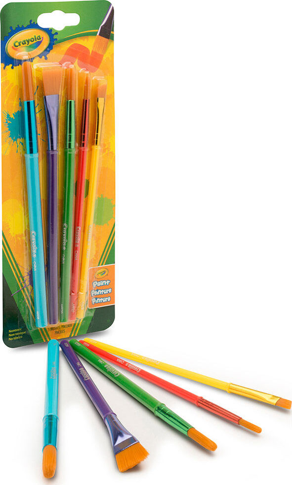 Crayola 5 Ct. Art And Craft Brush Set