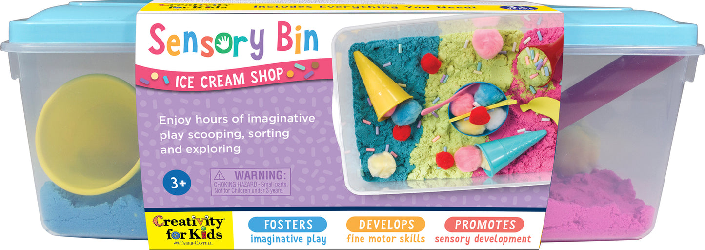 Sensory Bin Ice Cream Shop