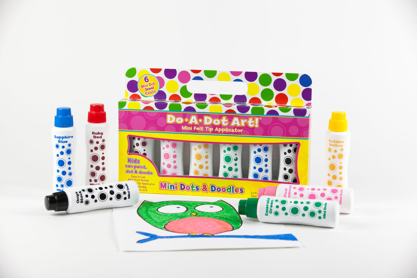 Do-A-Dot Art Markers 6 Pack Brilliant