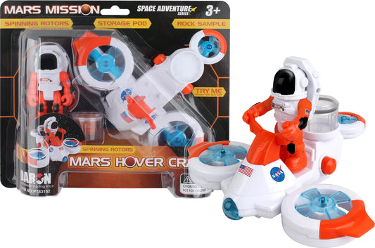 Mars Mission Hover Craft with Astronaut