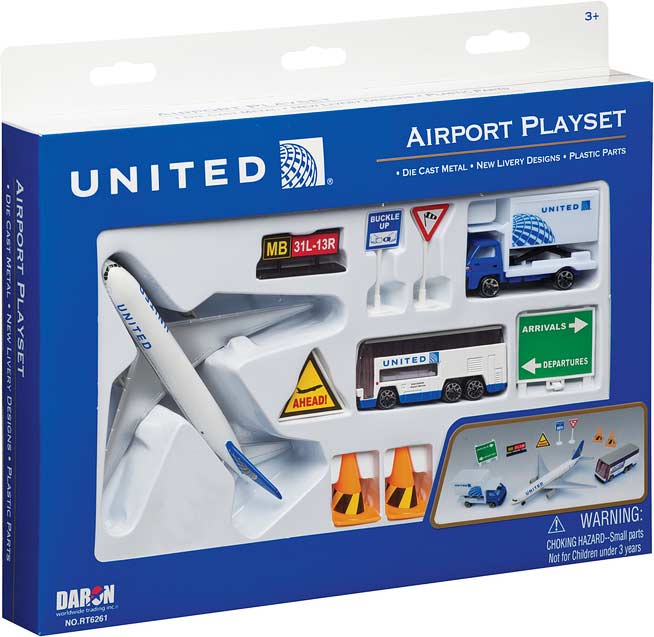 United Airlines 12 Piece set