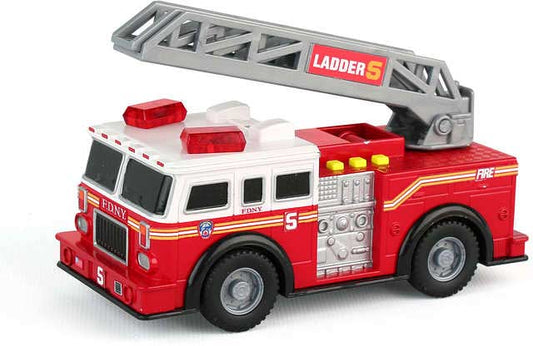 Fdny Mighty Fire Truck W/Light & Sound