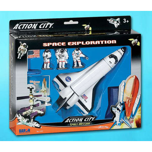 Space Shuttle 7-Piece Playset W/Kennedy