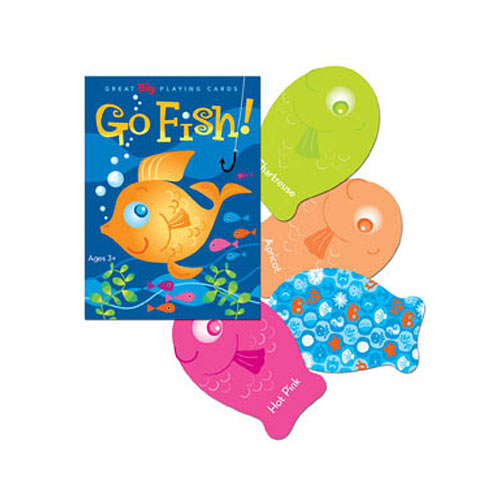 Color Go Fish Card Game Age 3+