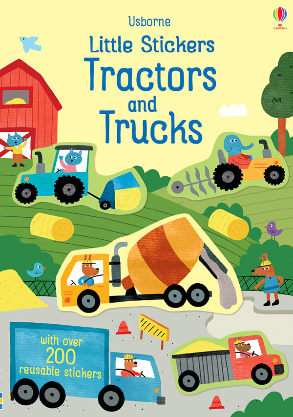 Little Stickers Tractors And Trucks