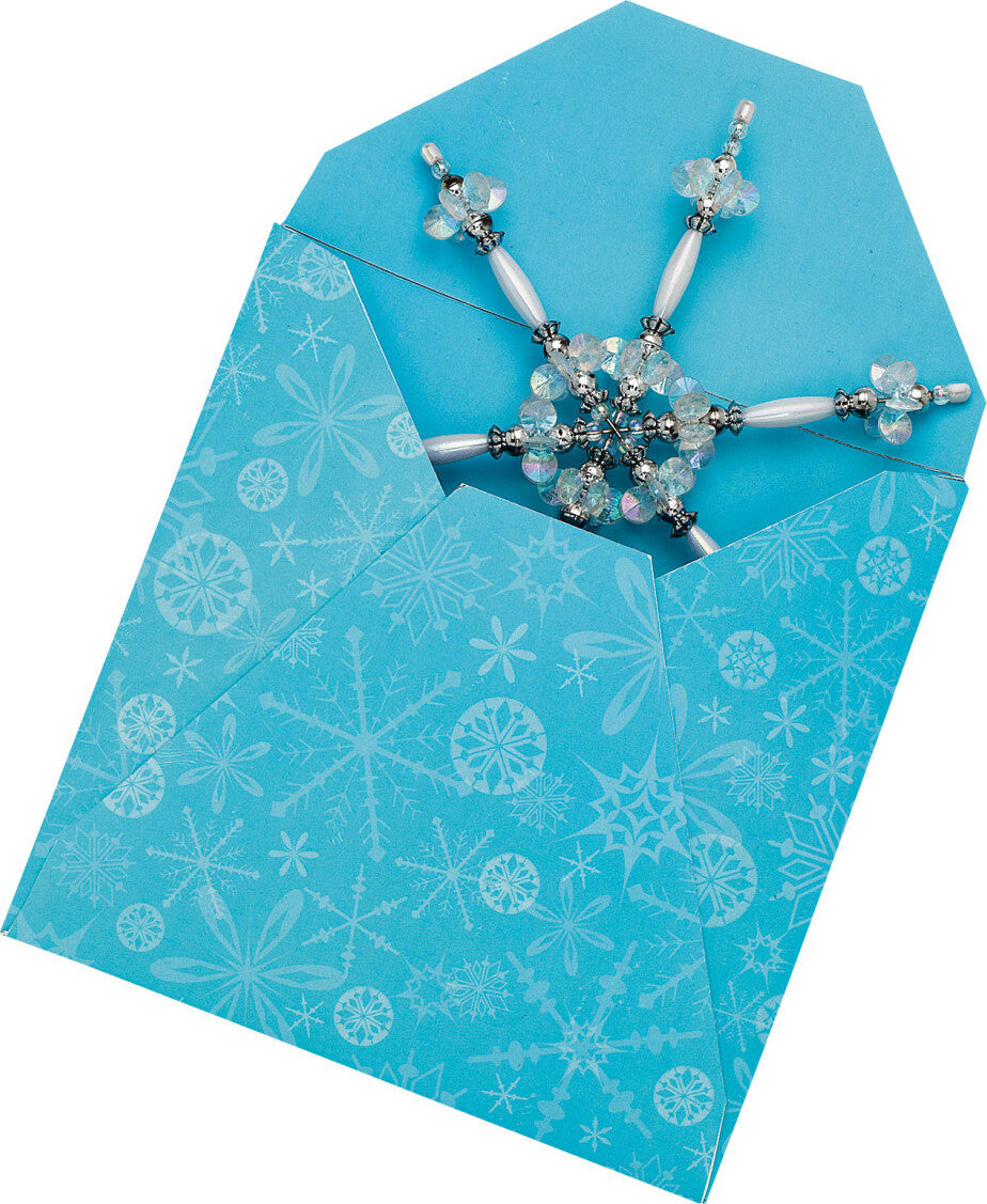 Beaded Snowflake Ornaments