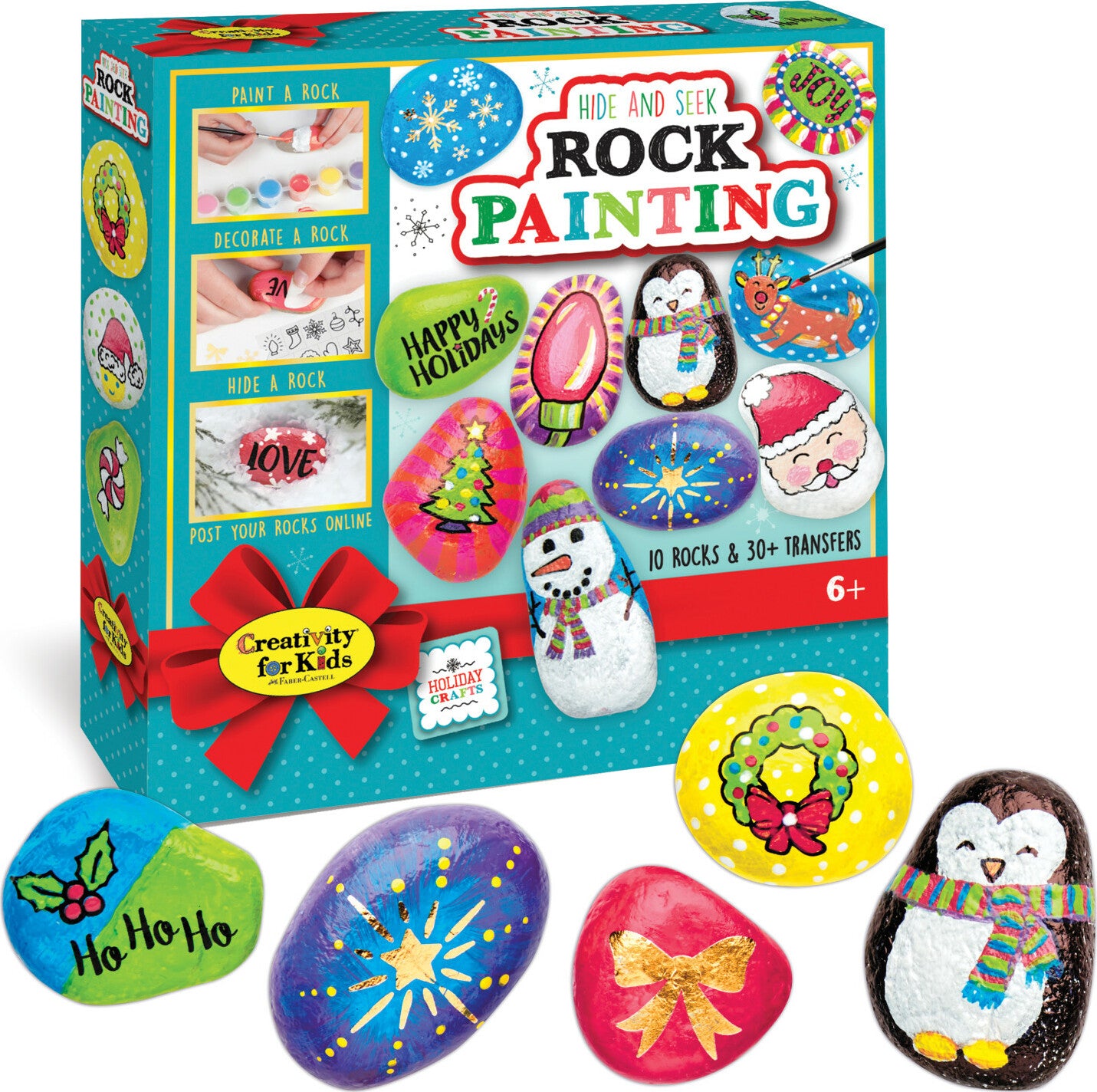 Holiday Hide And Seek Rock Painting Kit