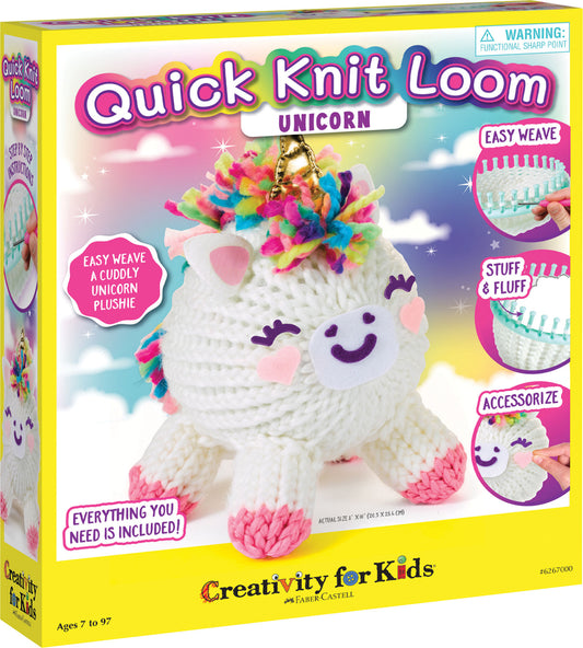 Quick Knit Loom Unicorn