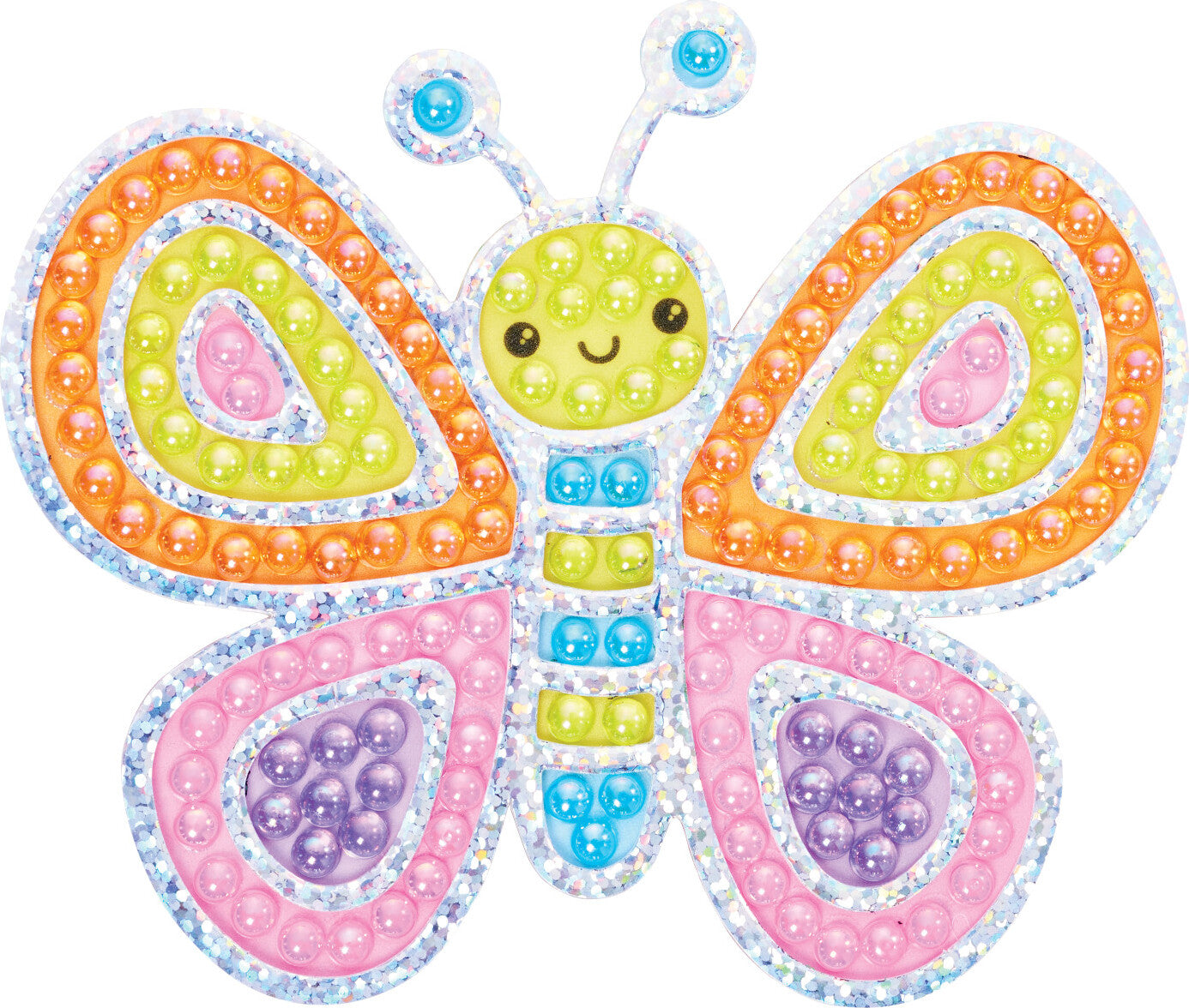 Bubble Gems Super Sticker Butterfly