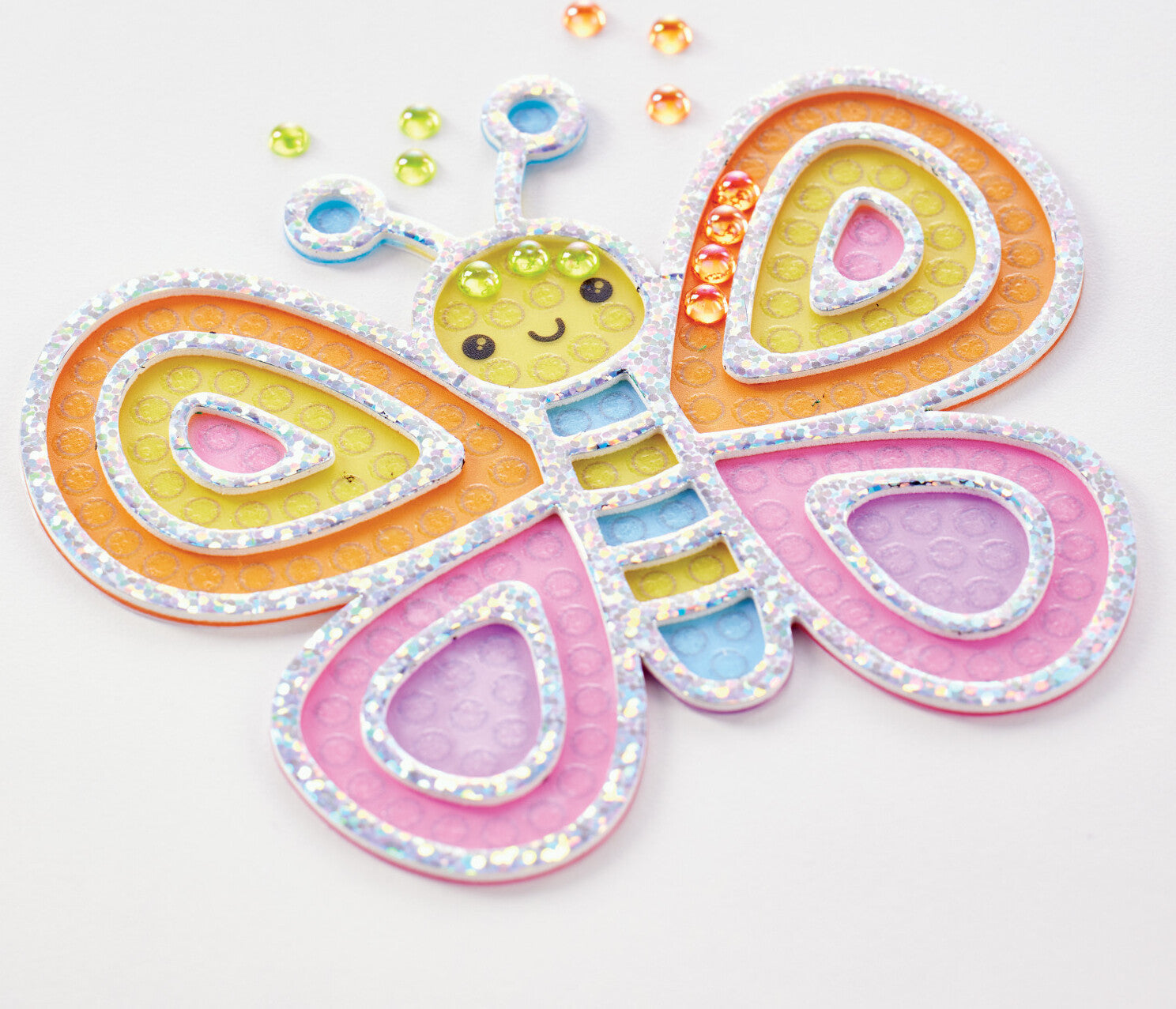 Bubble Gems Super Sticker Butterfly