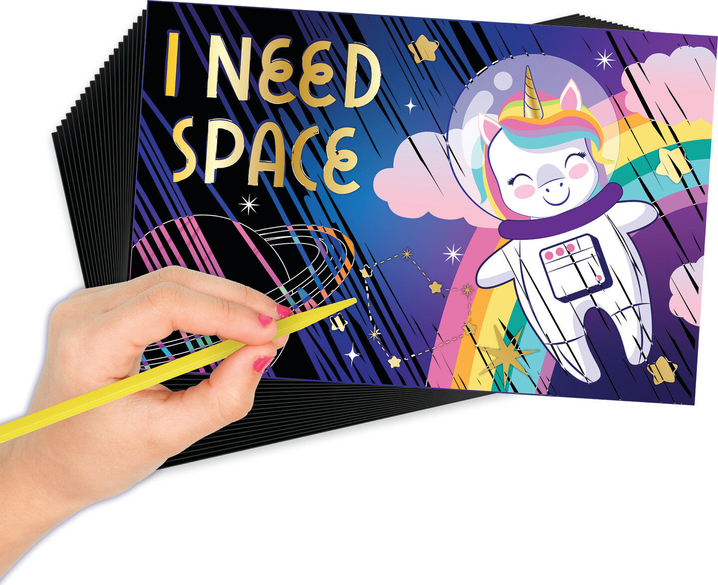 Deluxe Scratch Art Kit Age 6+ – Go Bananas Toys