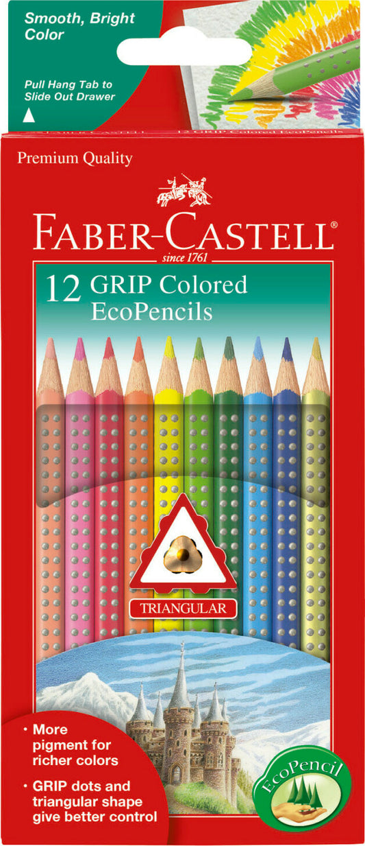 12 ct GRIP Colored EcoPencils