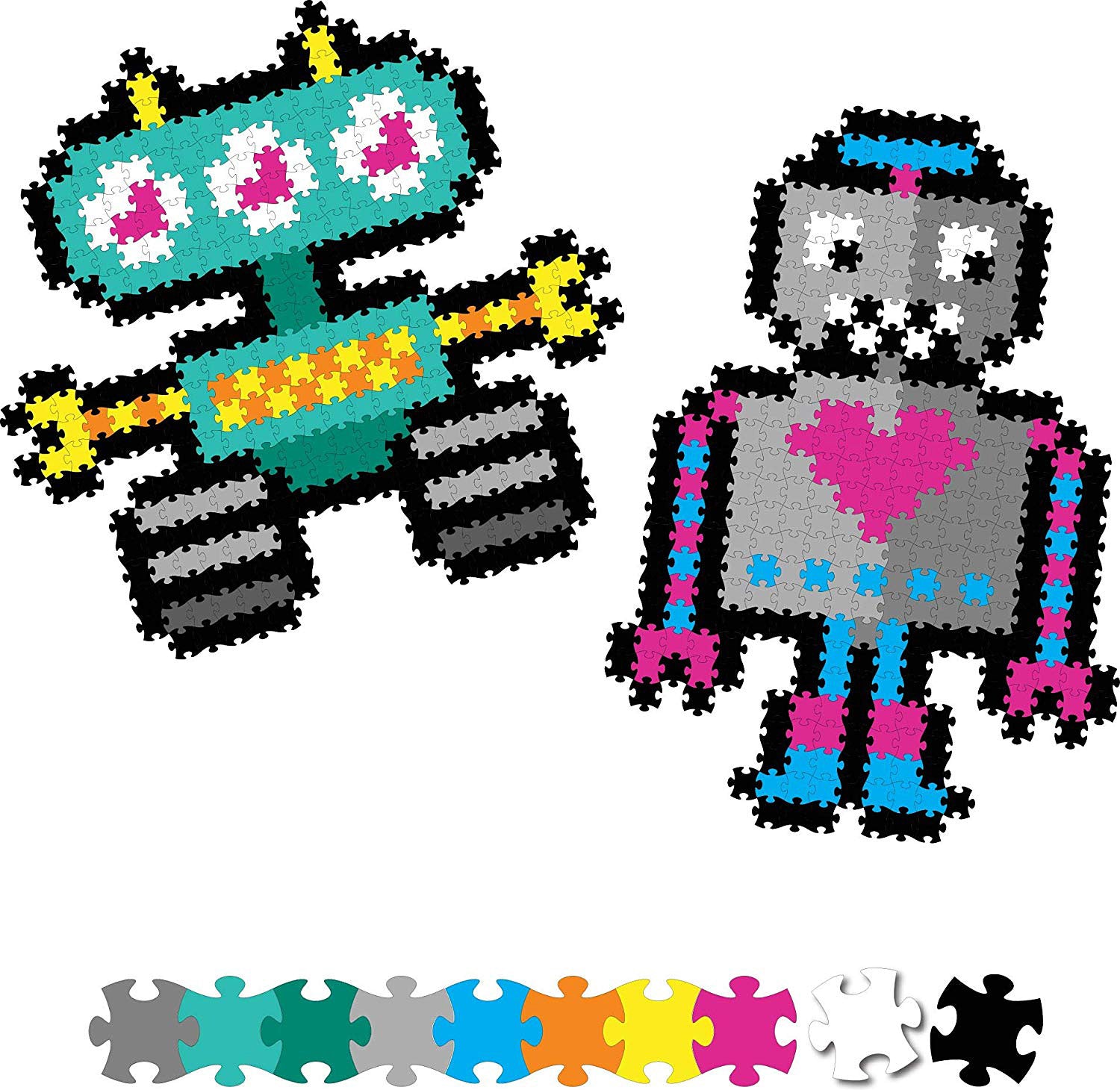 Jixelz 700 pc Set - Roving Robots – Go Bananas Toys