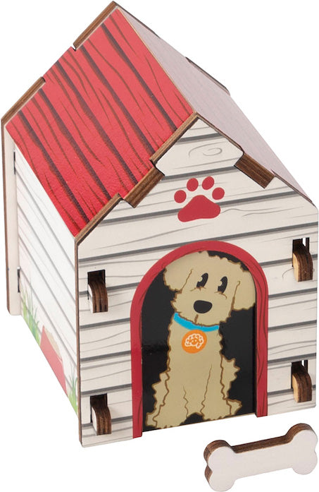 Build It Blueprint Puzzles - DOG HOUSE