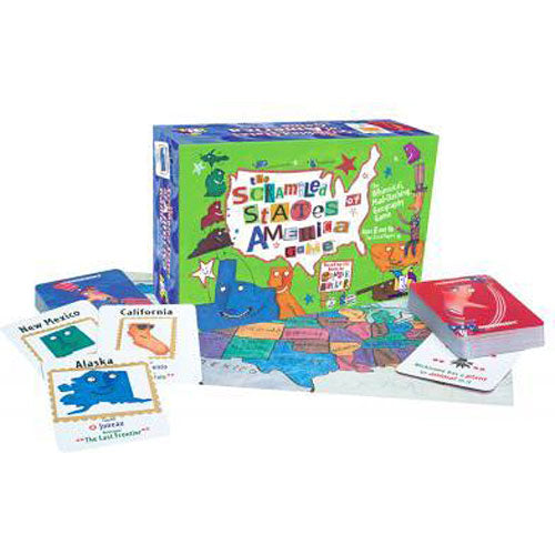 Scrambled States of America Game Age 8+