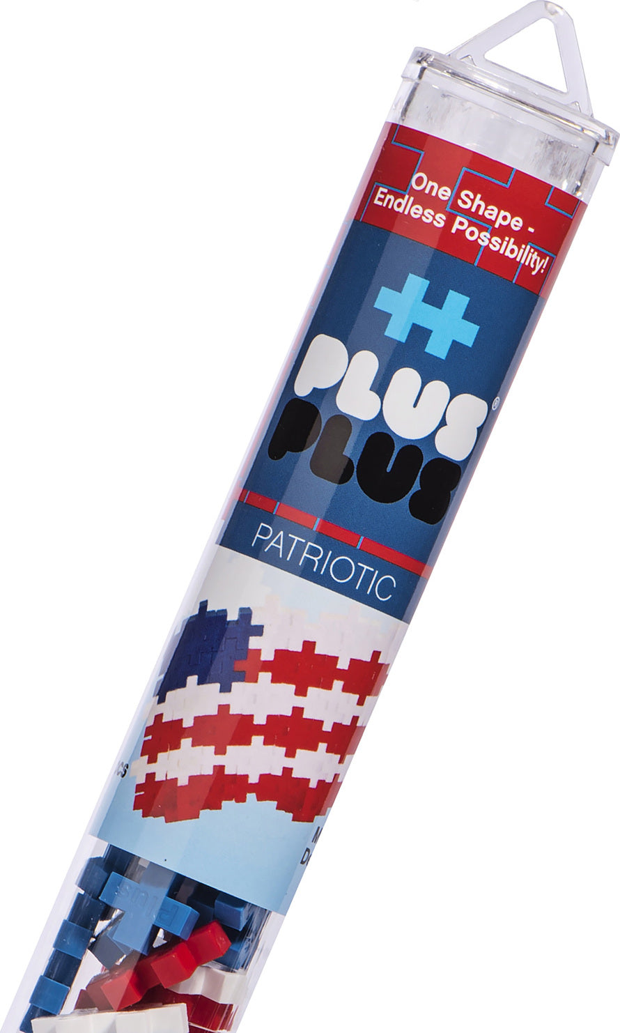 Plus-Plus Tube - Patriotic Mix