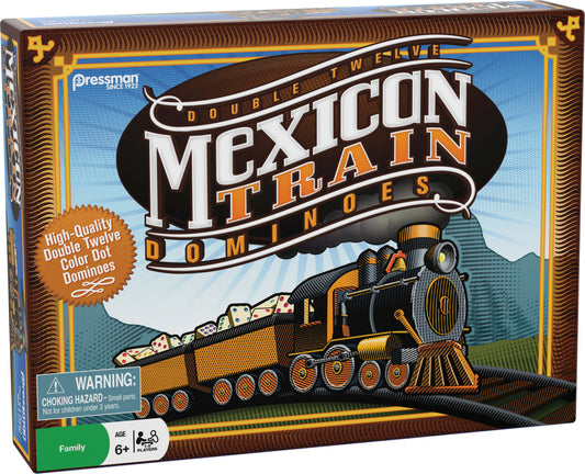 Mexican Train Dominoes Game Age 6+