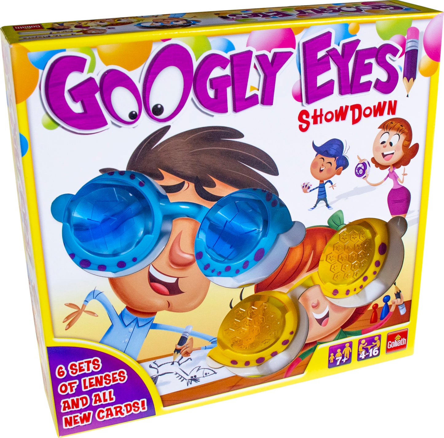 Googly Eyes Showdown Game Age 7+