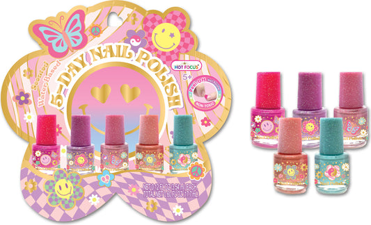 5 Day Nail Polish, Groovy Flower