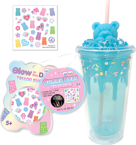 Gummy Bear Hydration, Blue (16.9 FL. oz/500 mL)