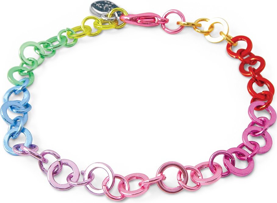 Rainbow Chain Bracelet