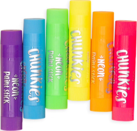 Chunkies Paint Sticks  Neon  Set Of 6