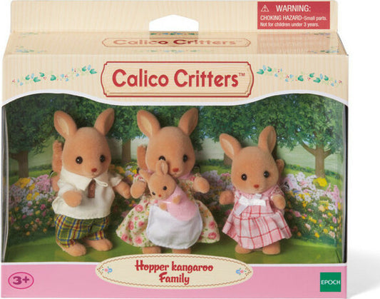 Calico Critters Hopper Kangaroo Family