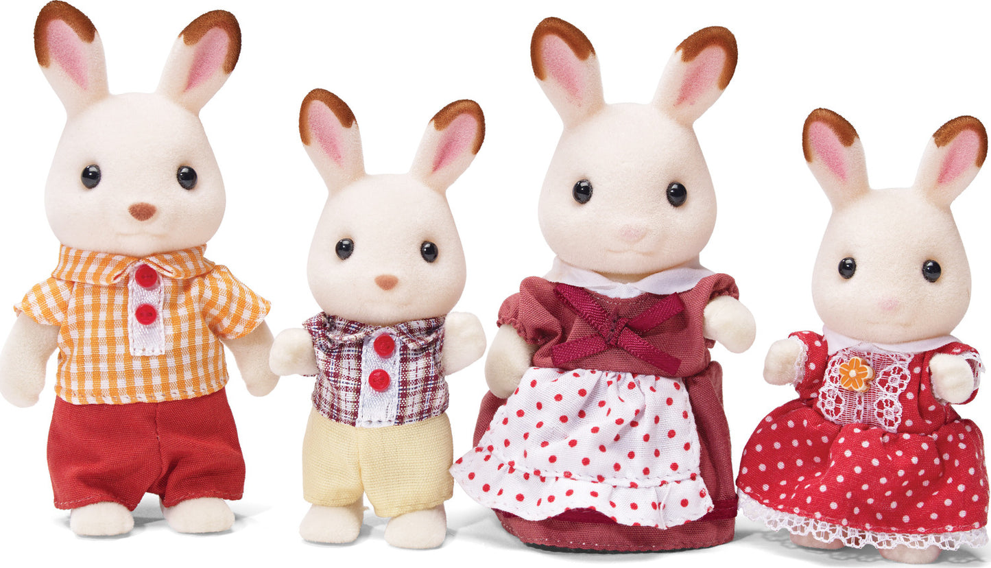 Calico Critters Hopscotch Rabbit Family