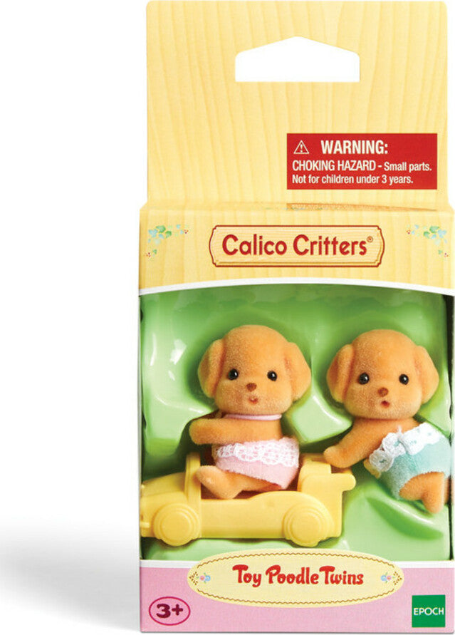 Calico Critters Toy Poodle Twins