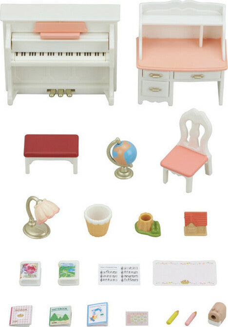 Calico Critters Piano & Desk Set