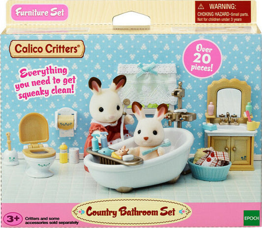 Calico Critters Country Bathroom Set