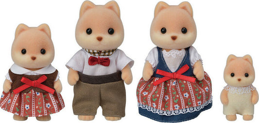 Calico Critters Caramel Dog Family