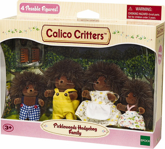 Calico Critters Pickleweeds Hedgehog Family