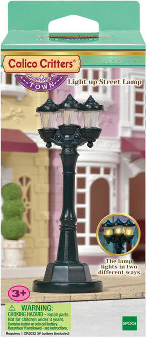 Calico Critters Light up Street Lamp