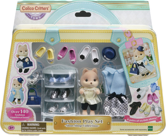 Calico Critters Fashion Playset Shoe Shop Collection