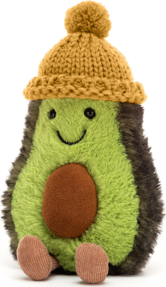 Jellycat Amuseable Cozi Avocado Mustard