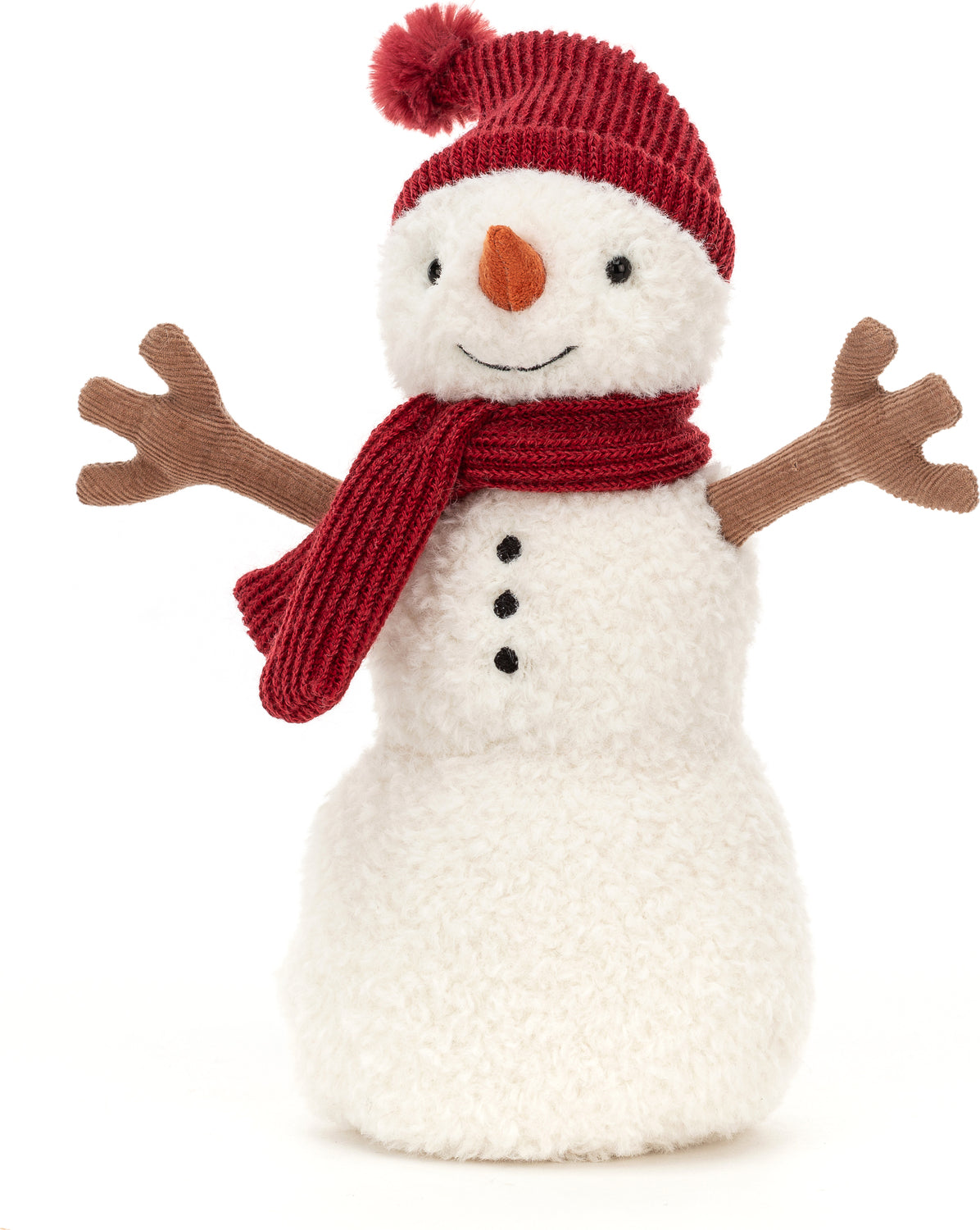 Jellycat Swm4t Teddy Snowman