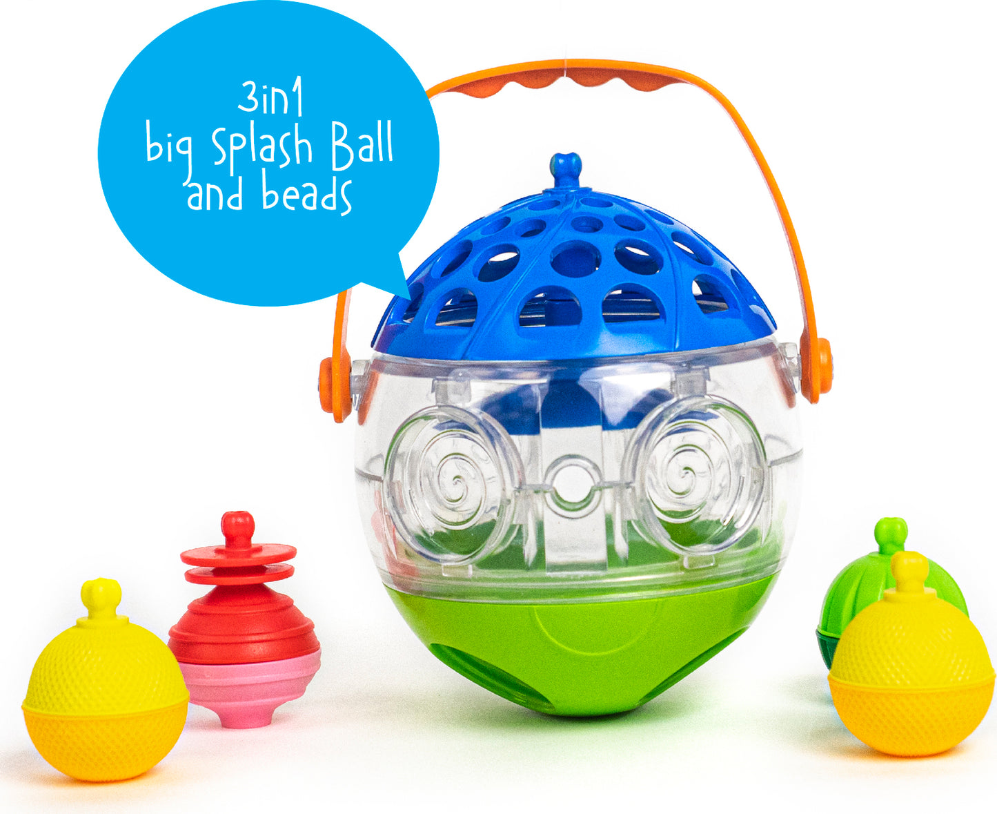 Splash Ball And Beads - 12Pcs