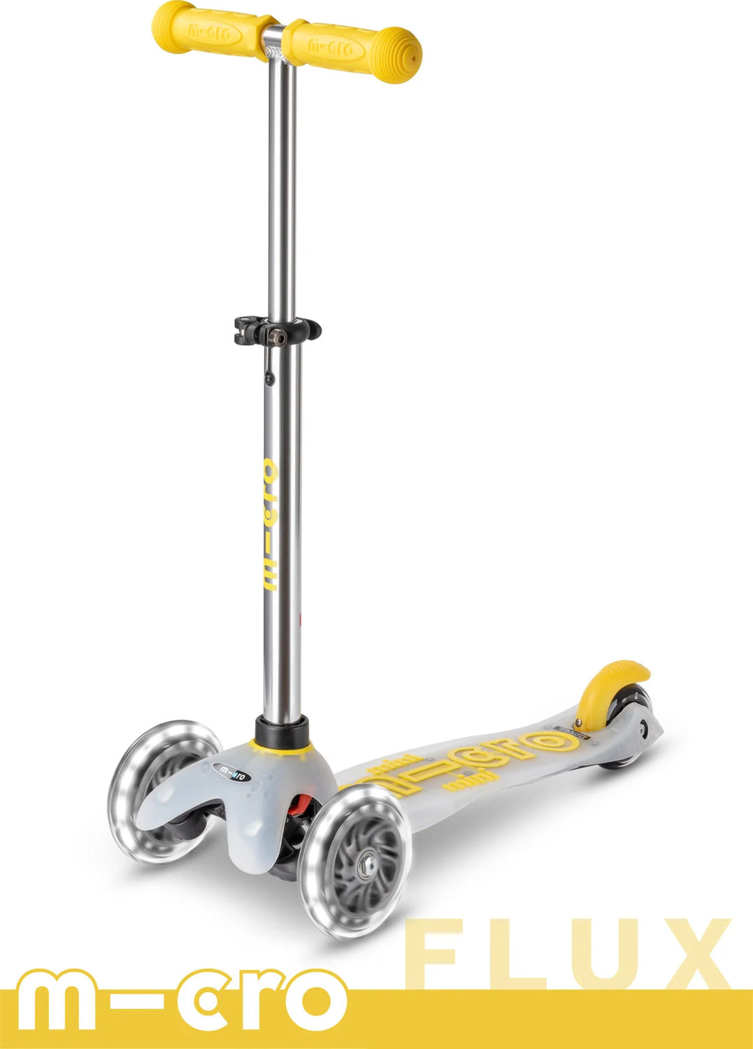 Micro Mini LED Scooter (Flux Yellow)