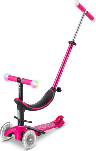 Micro Mini2Grow Magic LED Scooter - Pink