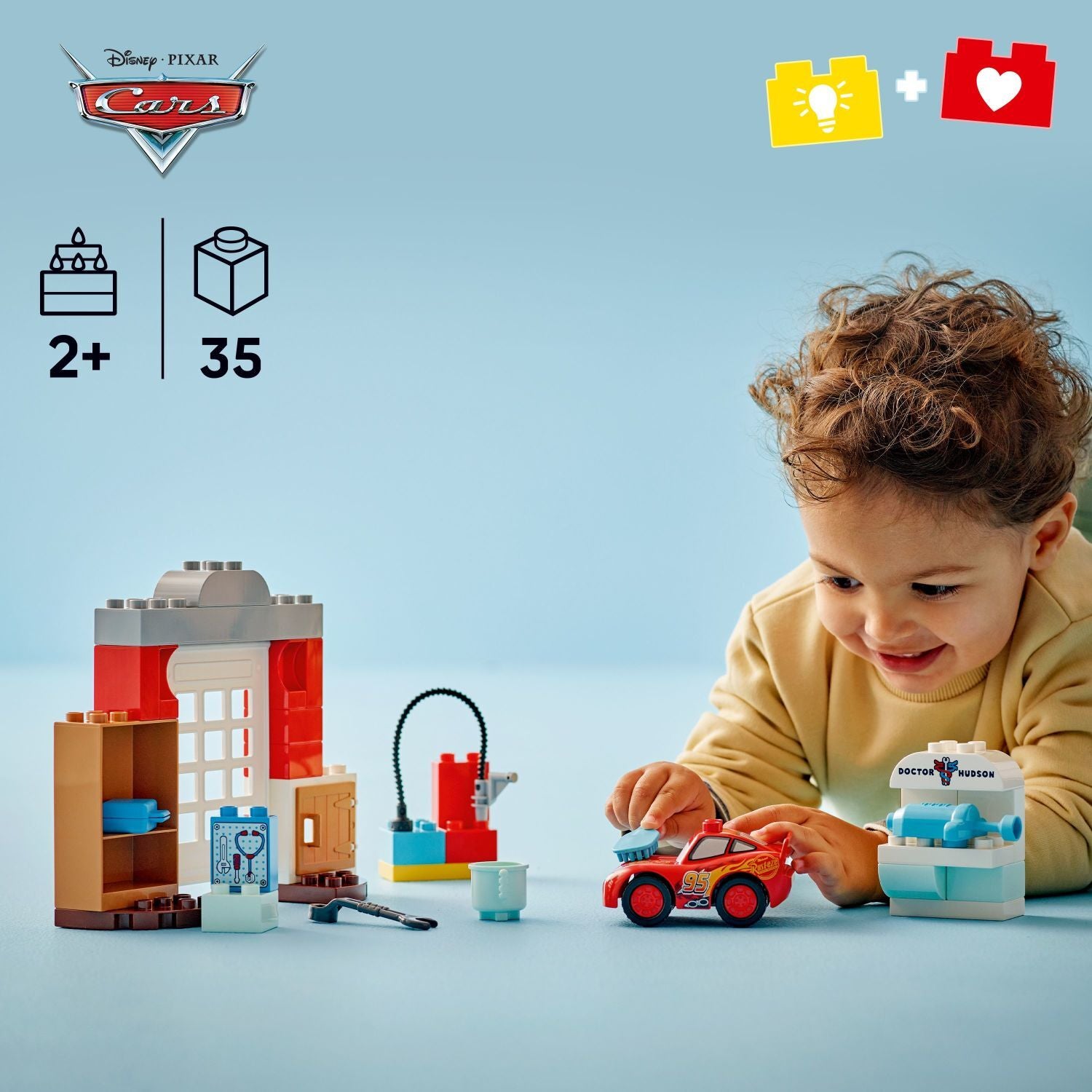 LEGO DUPLO Disney: McQueen's Visit to Doc's Garage