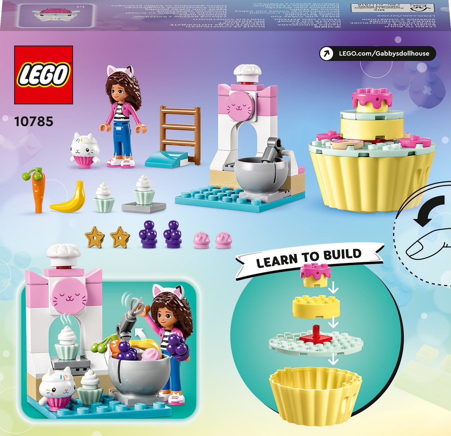 LEGO® Gabby's Dollhouse Bakey with Cakey Fun