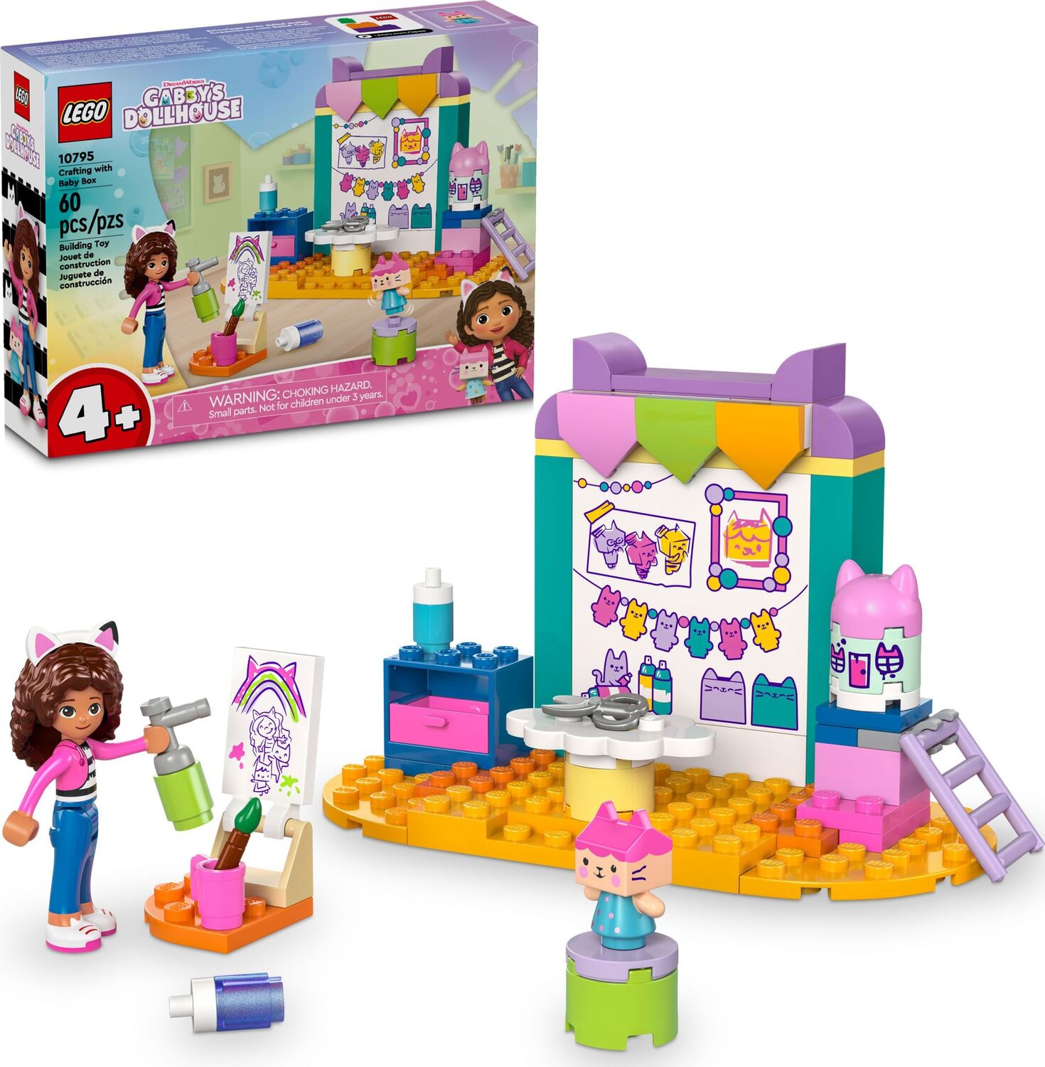 LEGO Gabby's Dollhouse: Crafting with Baby Box