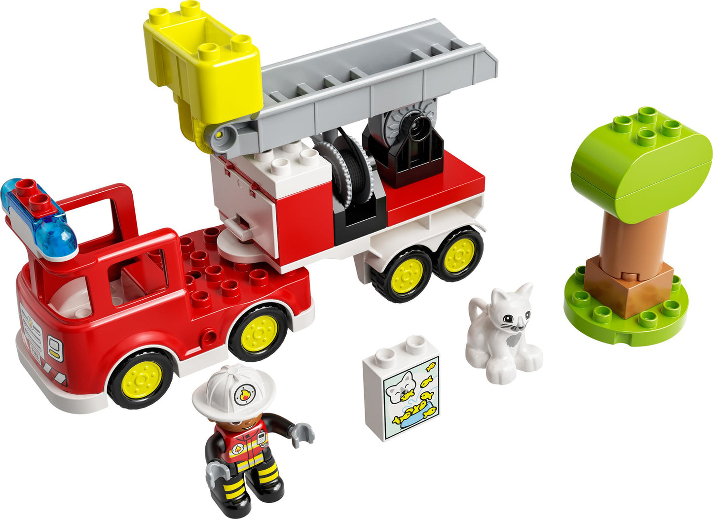 LEGO® DUPLO® Town Fire Engine, Toddlers Toy