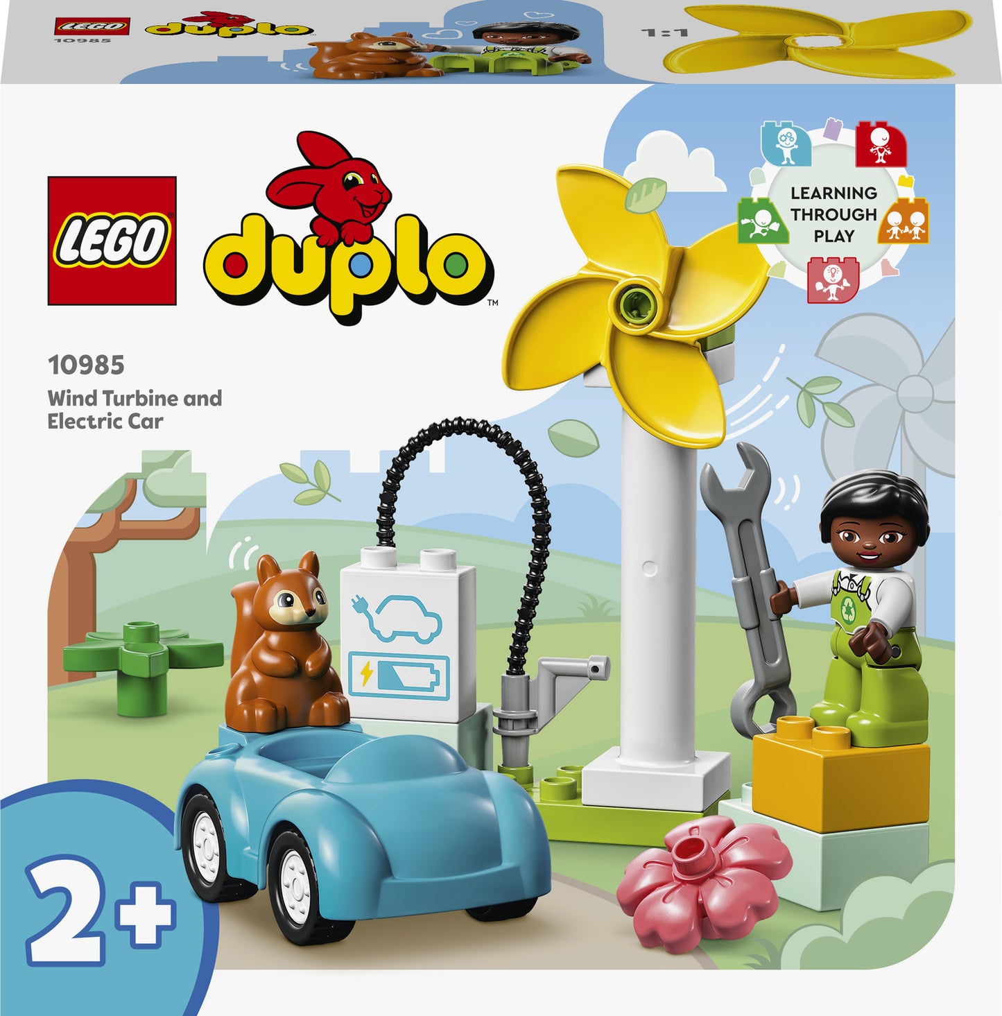 LEGO® DUPLO: Wind Turbine and Electric Car