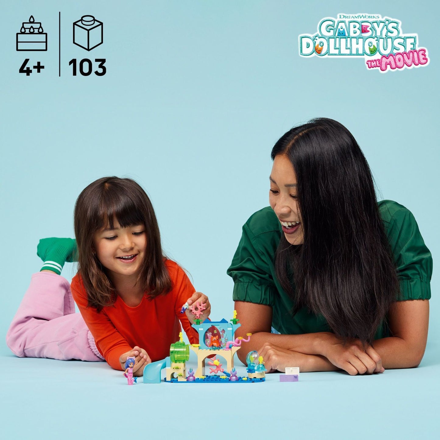 LEGO Gabby's Dollhouse: Mermaid Gabby's Aquarium Adventure