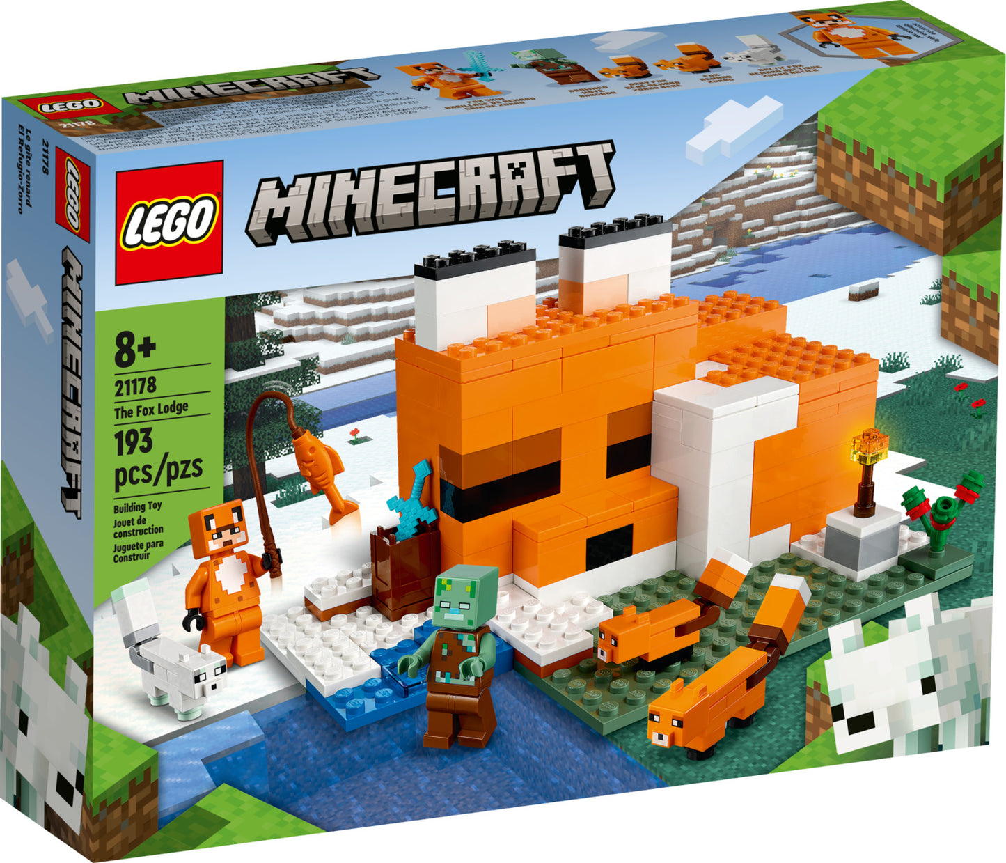 LEGO® Minecraft: The Fox Lodge