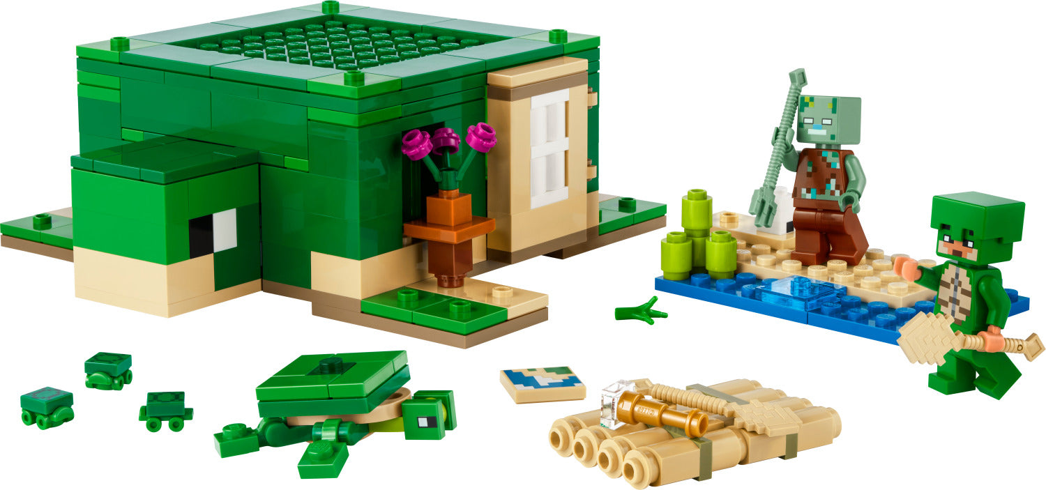 LEGO® Minecraft® The Turtle Beach House