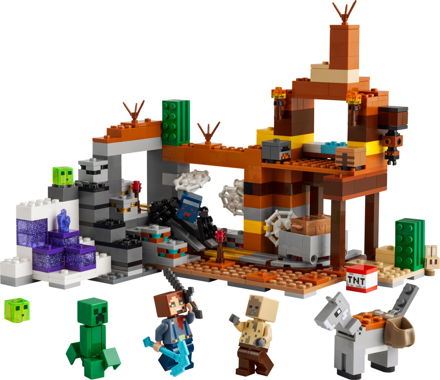 LEGO Minecraft: The Badlands Mineshaft