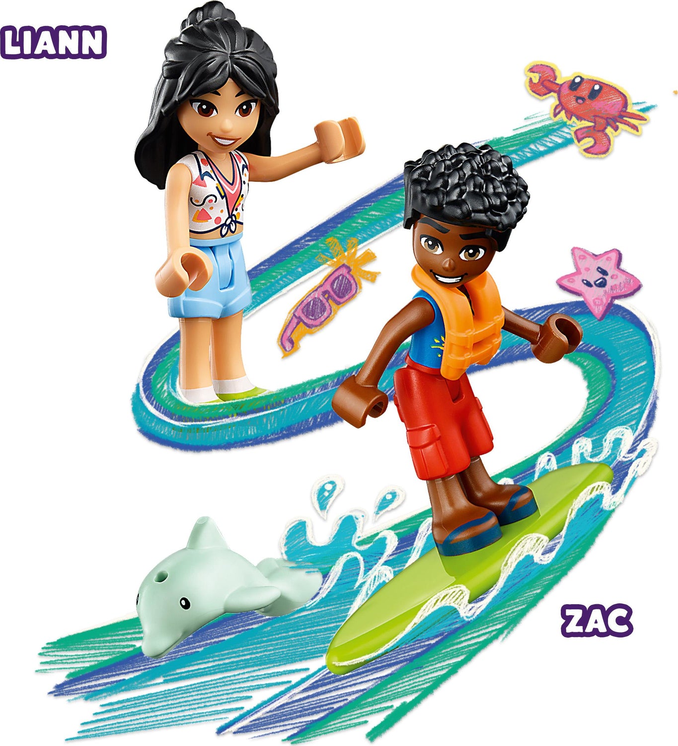 LEGO® Friends Beach Buggy Fun Set with Toy Car